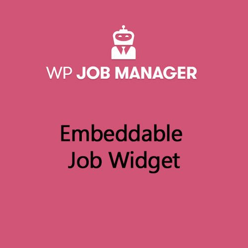 WP Job Manager Embeddable Job Widget - Dghut