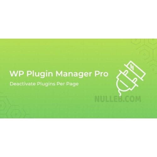 WP Plugin Manager Pro – Deactivate plugins per page - Dghut