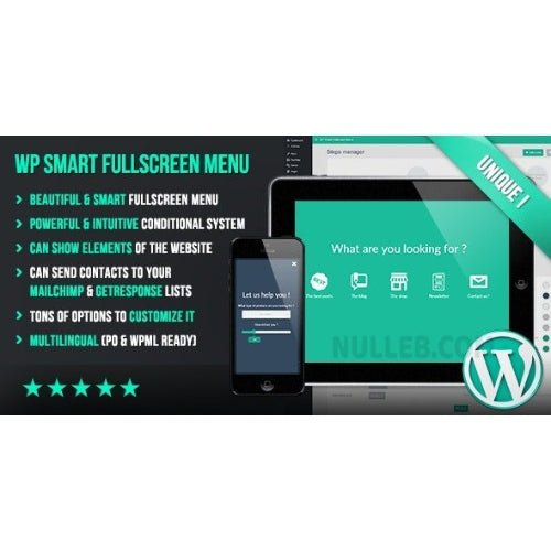 WP Smart Fullscreen Menu - Dghut