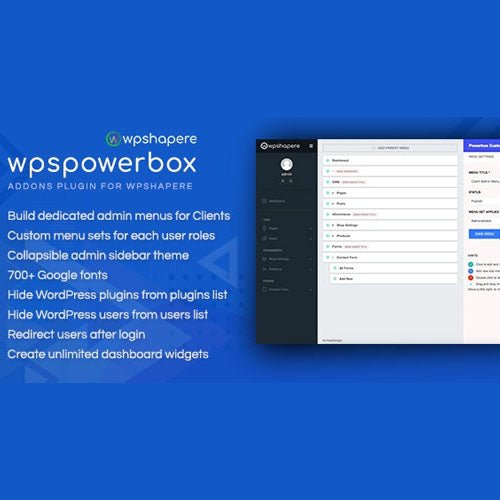 WPSPowerbox – Addon for WPShapere WordPress Admin Theme - Dghut