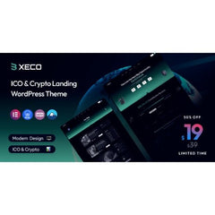 Xeco – ICO & Crypto Landing WordPress Theme - Dghut