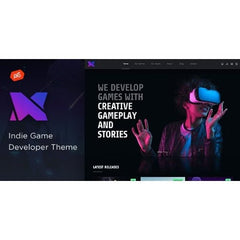 Xion – Indie Game Developer WordPress Theme - Dghut