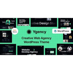 Ygency – Web Design Agency Elementor WordPress Theme - Dghut