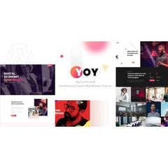 YOY – Event & Conference WordPress Theme - Dghut