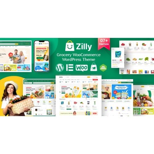 Zilly – Grocery Store WooCommerce WordPress Theme - Dghut
