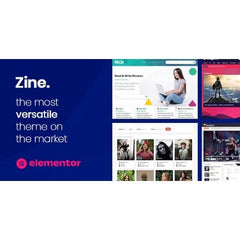 Zine – The Ultimate Elementor Website Builder for WordPress - Dghut
