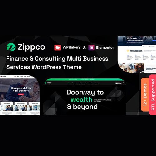 Zippco – Business and Finance Consulting WordPress Theme - Dghut